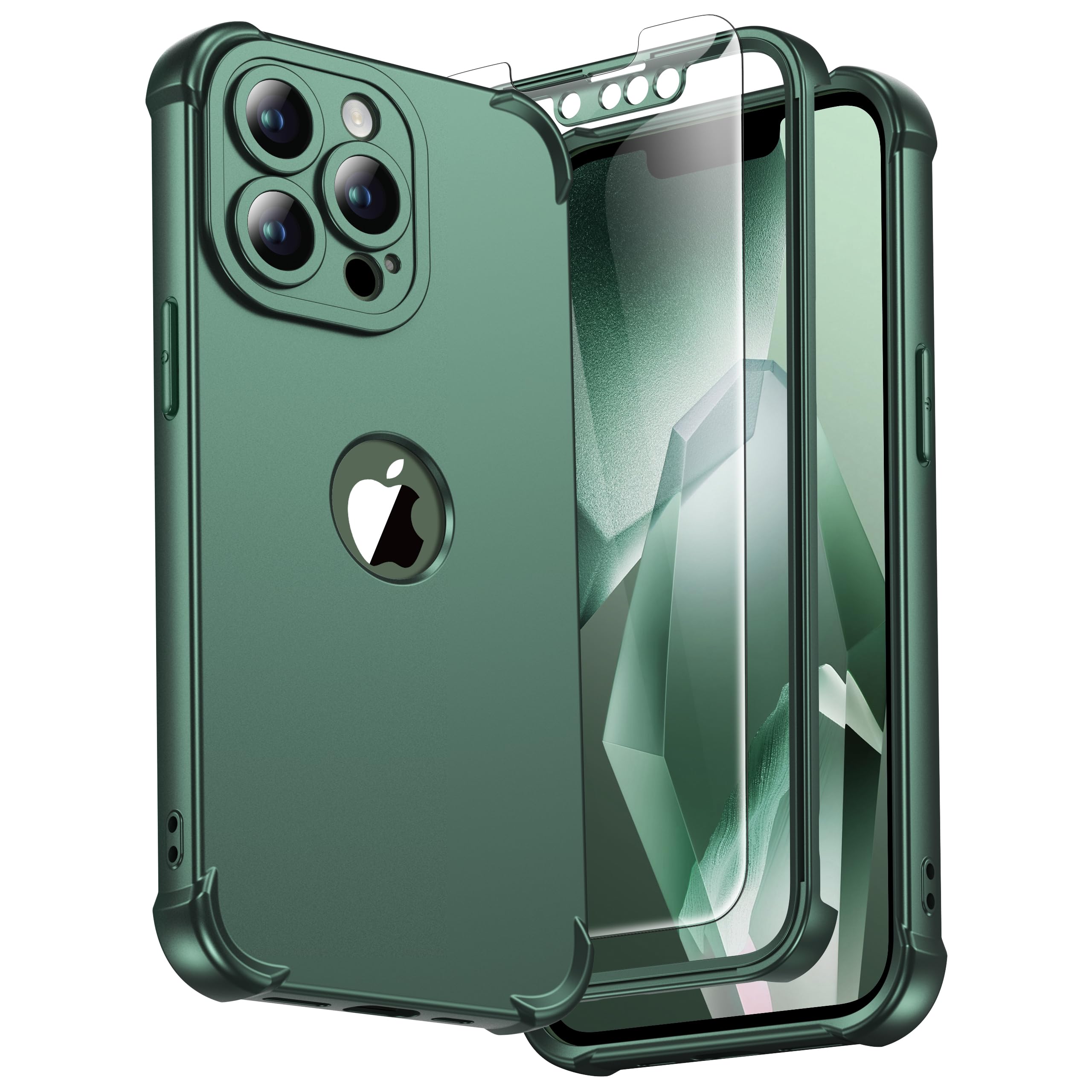 ORETECH For iPhone 13 Pro Max 6.7 Inch Case, iPhone 13 Pro Max Case with [2 x Te