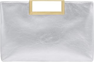 Clutch Purses for Women Formal Casual Sparkly PU Leather Handbag Purse with Handle for Prom Cocktail Wedding