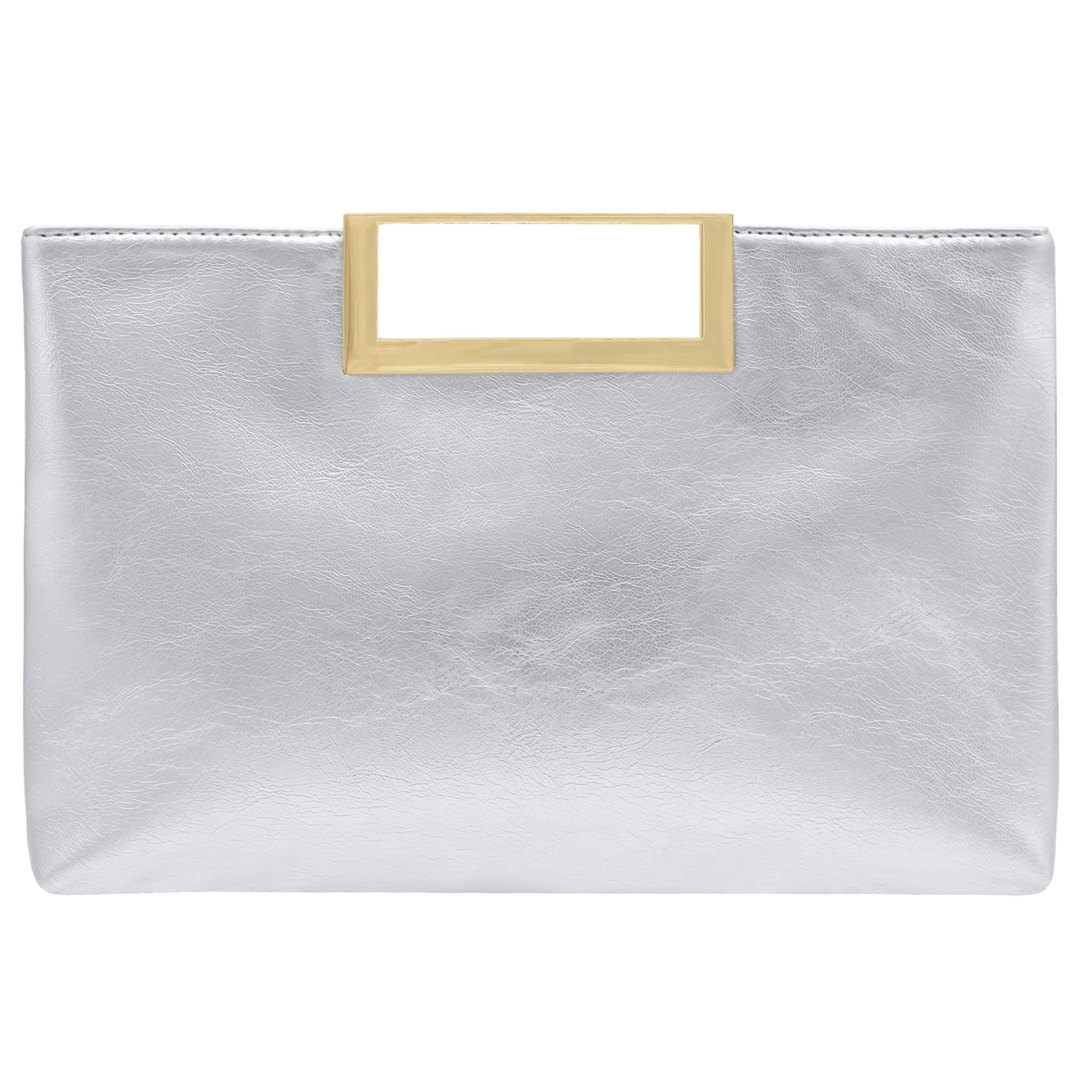 Clutch Purses for Women Formal Casual Sparkly PU Leather Handbag Purse with Hand