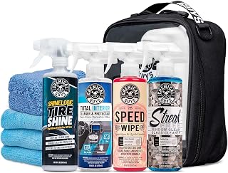 Chemical Guys, Exterior Express Car Wash Kit, Soap &amp; Cleaner, On the Go | Fits in a trunk or under the sink for apartment and dorm dwellers with no driveway, quick touch-ups between details