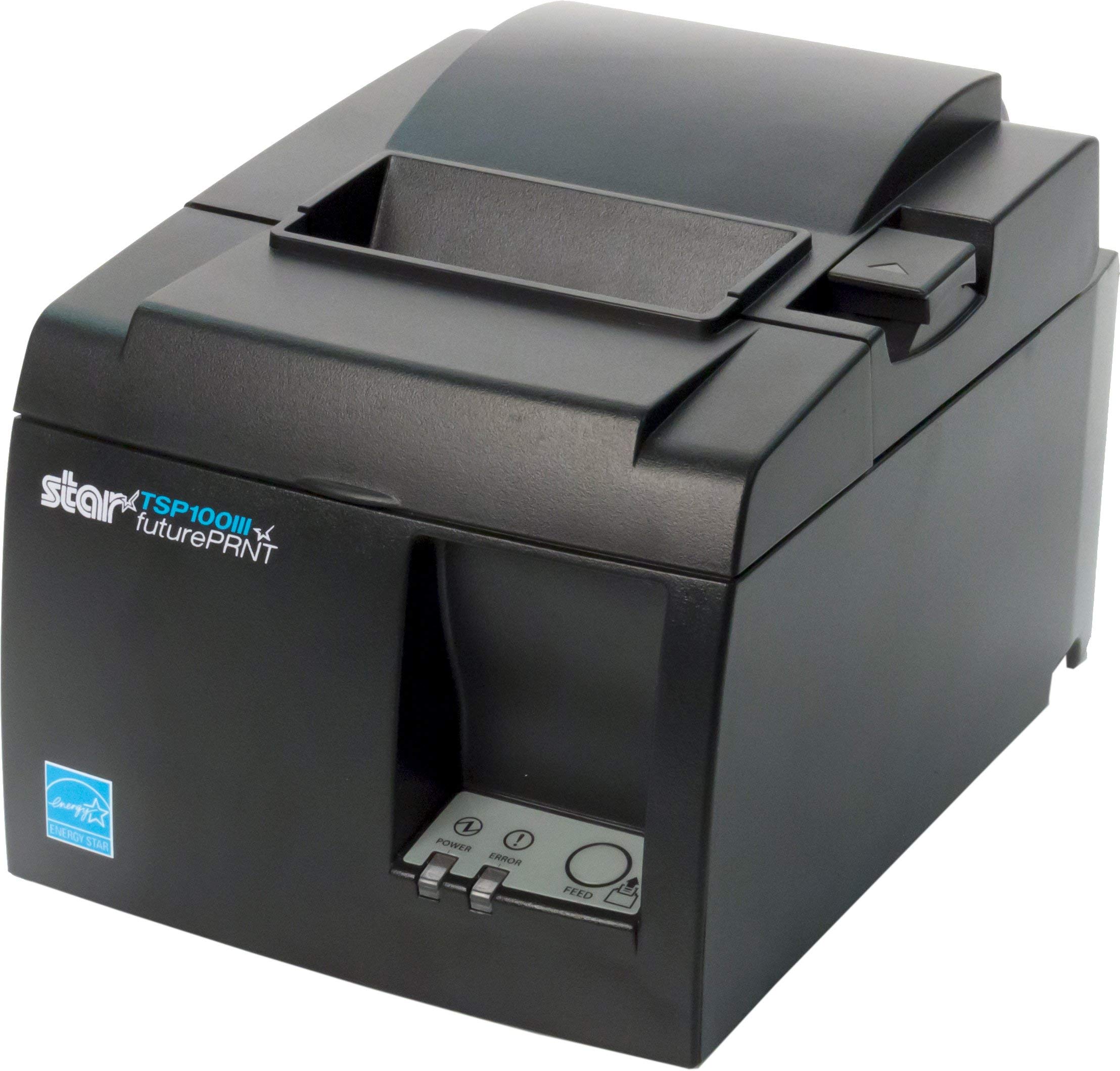 Star Micronics TSP143IIIBi Bluetooth Thermal Receipt Printer for iOS, Android, a