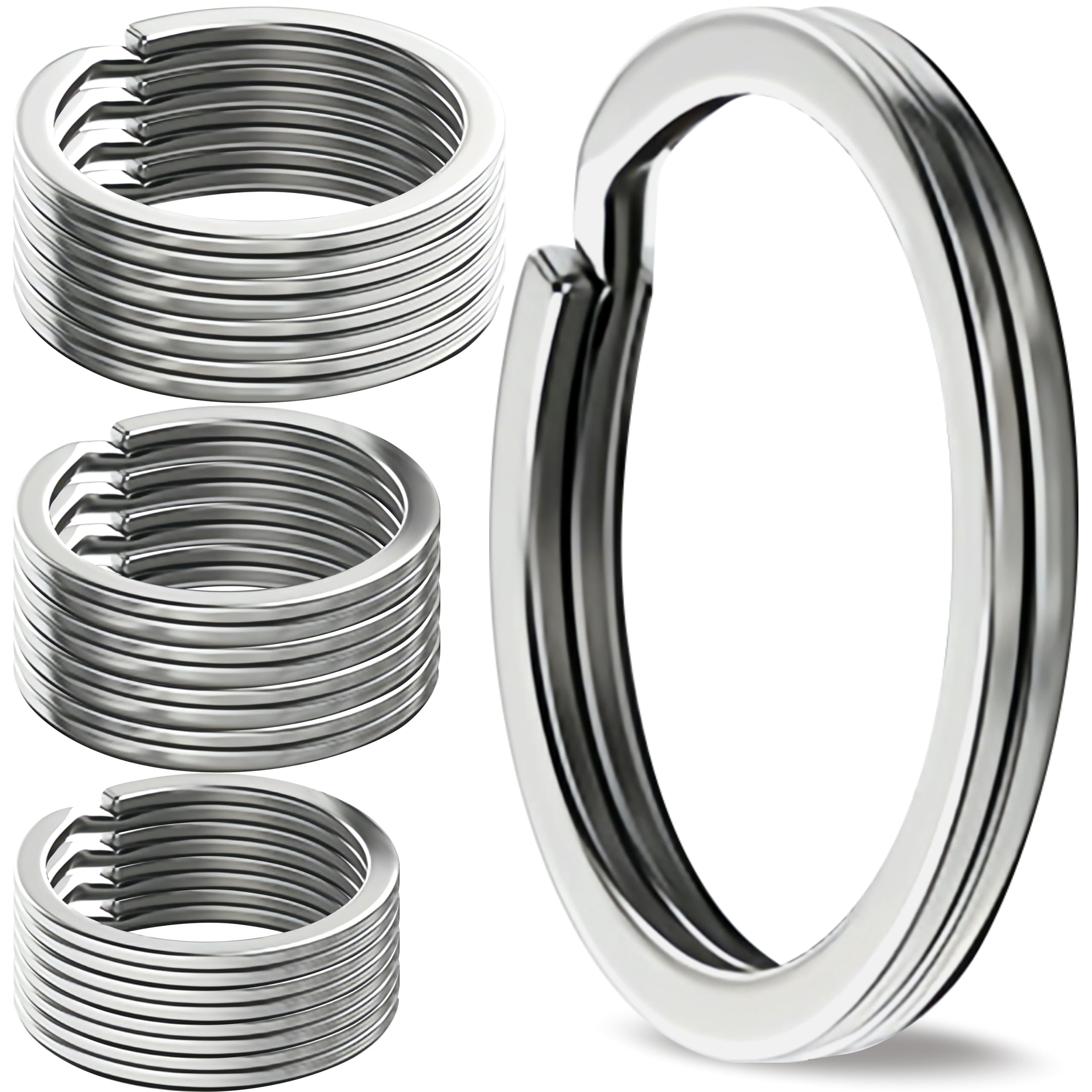 GABOX Medical-Grade 316L Stainless Steel Key Ring | Ideal for Marine Enthusiasts