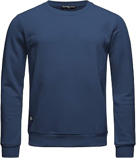 RED BRIDGE Men's Pullover Sweatshirt Longshirt Oversize Premium Basic Sweater