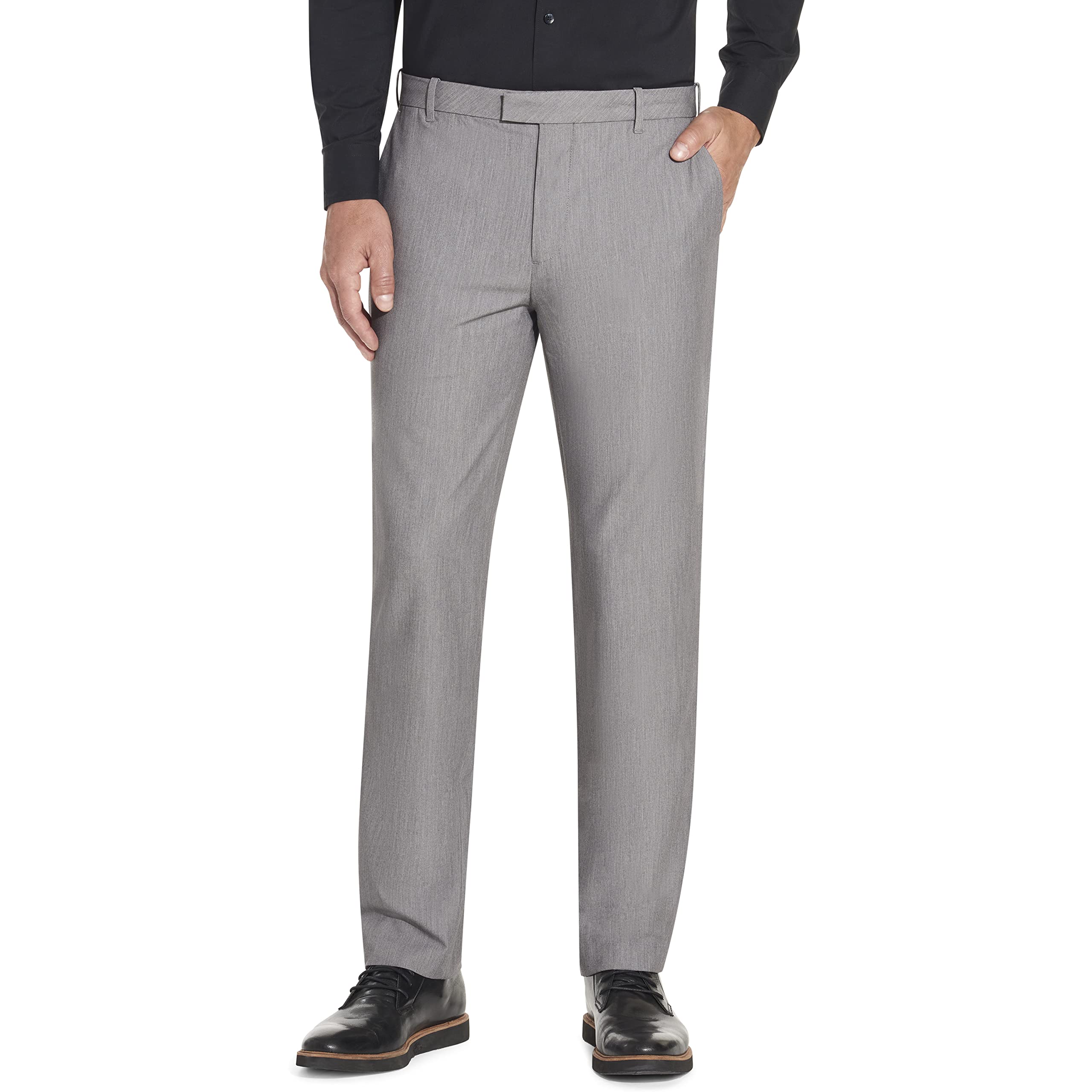 Van Heusen 505m101 - Casual Trousers - Straight Flex Flat Front Pants - Men