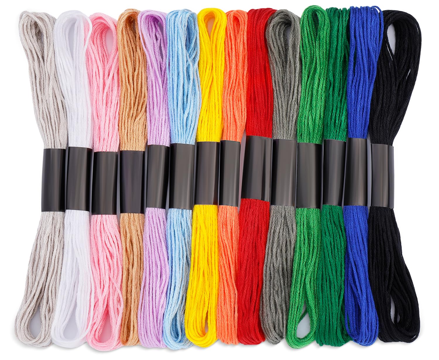 Embroidery Floss: Embroidery Thread 120 Yards Friendship Bracelet String | 14 Co