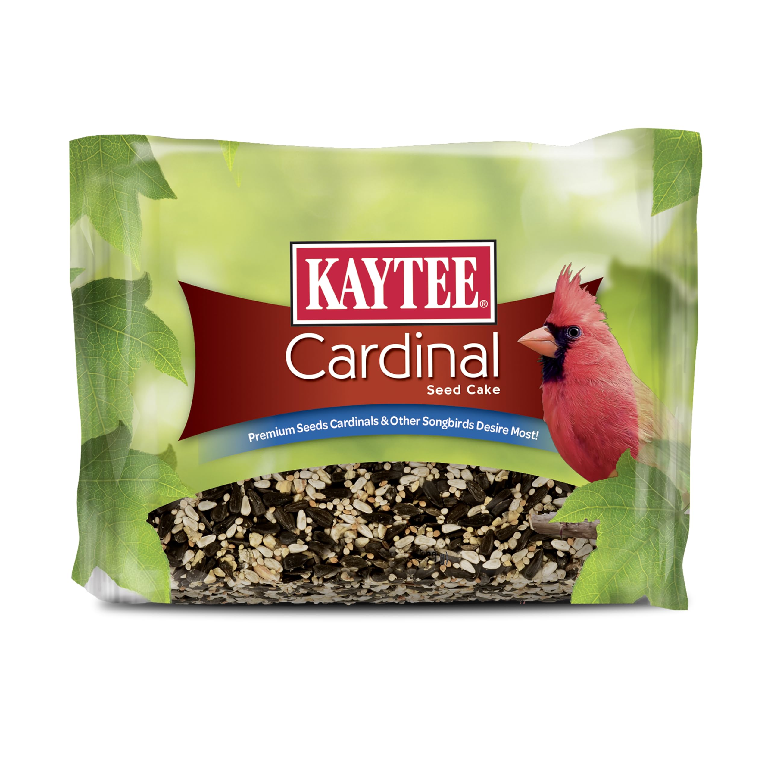 Kaytee Cardinal Seed Cake, Wild Bird Food, 1.85 Pounds