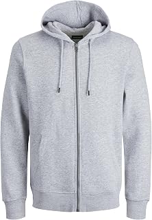 Jack & Jones Men's Jjebasic Zip Hood Noos