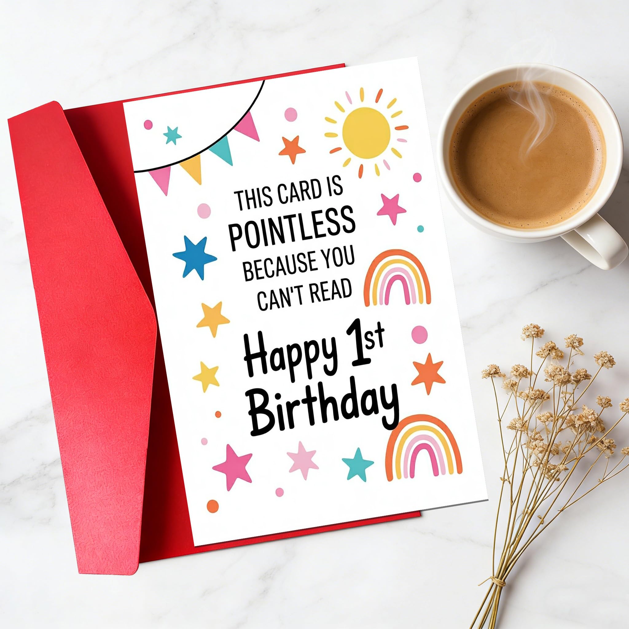 Funny birthday card for men, women, perfect for family, friends and anyone, uniq