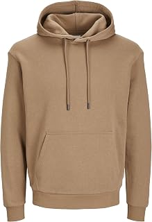 JACK & JONES Hoodie Plain Hoodie