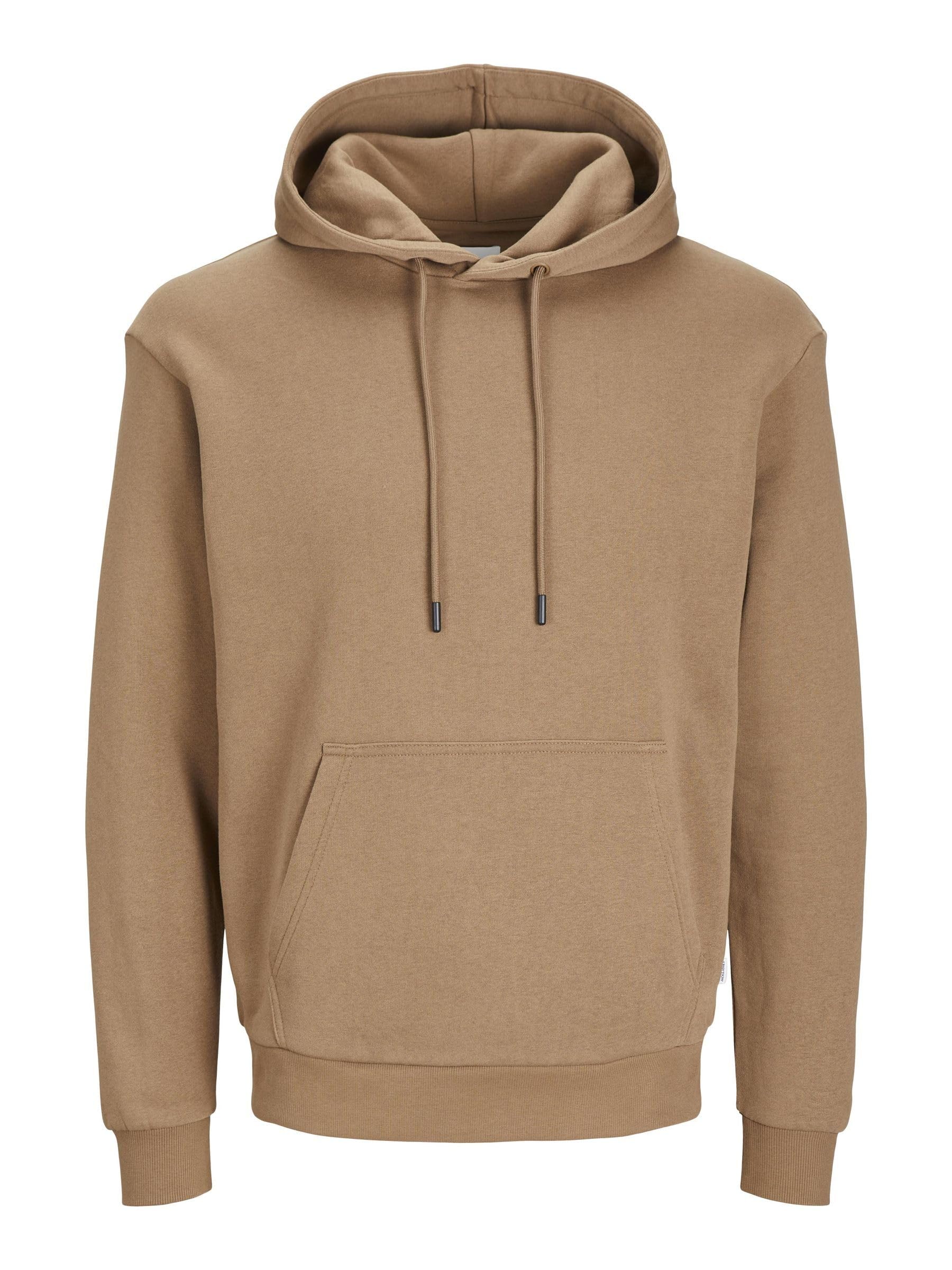 JACK & JONES Hoodie Plain Hoodie