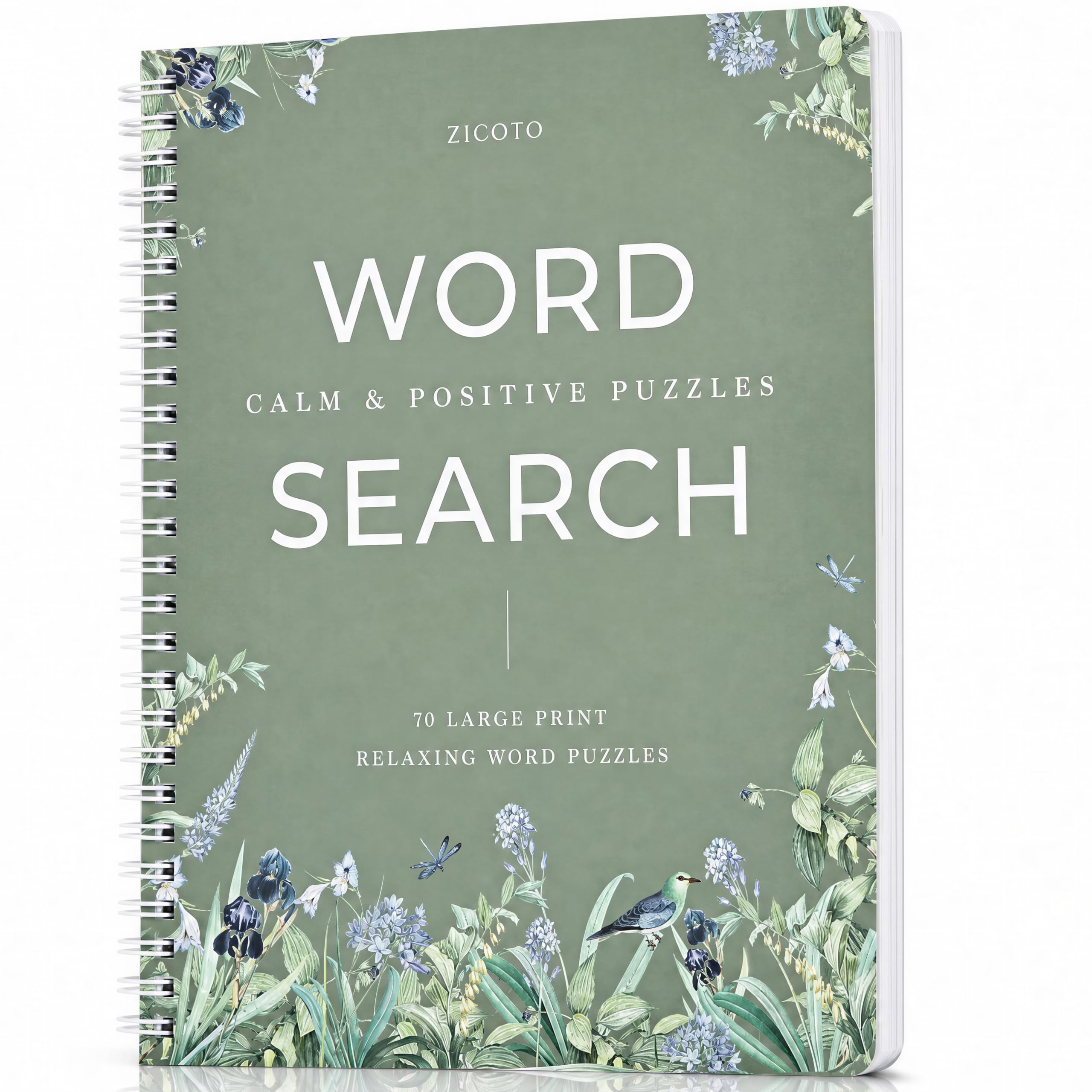 Large Print Word Search Book for Adults - 70 Relaxing Puzzles for Seniors | Easy