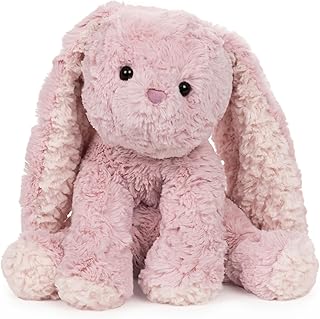 GUND Cozys Collection Bunny Stuffed Animal, Spring Decor, Plush Bunny for Ages 0 and Up, Pink, 10"
