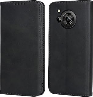 【Hamany】 対応 AQUOS R7 ケース 手帳型 アクオスr7ケース カード収納 SH-52C ケース -紳士黒