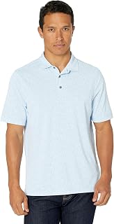 Cutter & Buck Men's Short Sleeve Virtue Eco Pique Botanical Print Polo Shirt