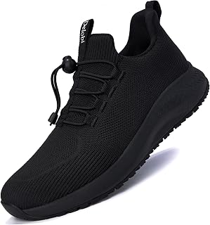 Mens Non Slip Work Shoes Slip On Water Resistant Chef Shoe for Restaurant Kitchen Food Service Working Waterproof Walking Sneakers Breathable and Lightweight
