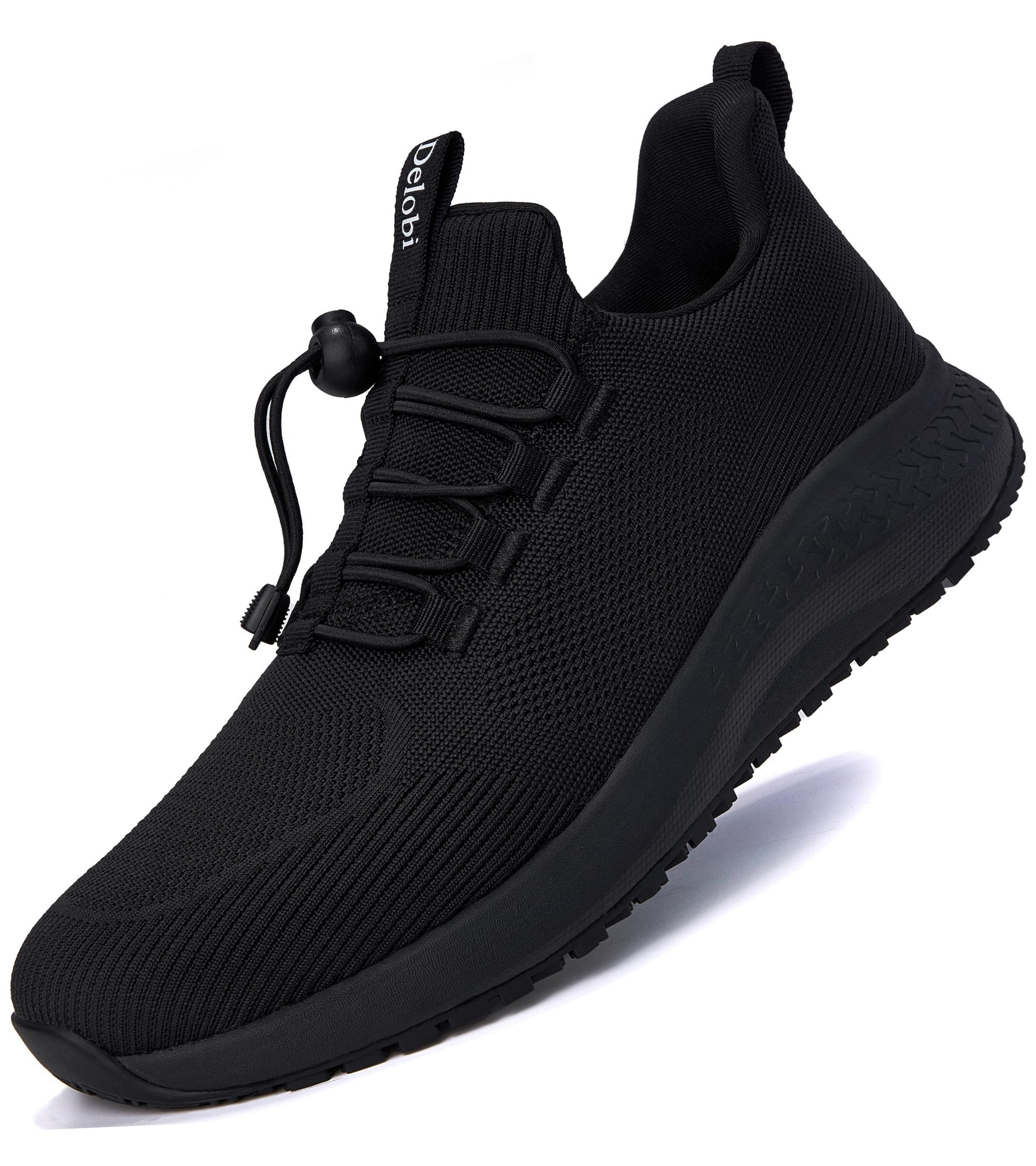 Mens Non Slip Work Shoes Slip On Water Resistant Chef Shoe for Restaurant Kitche