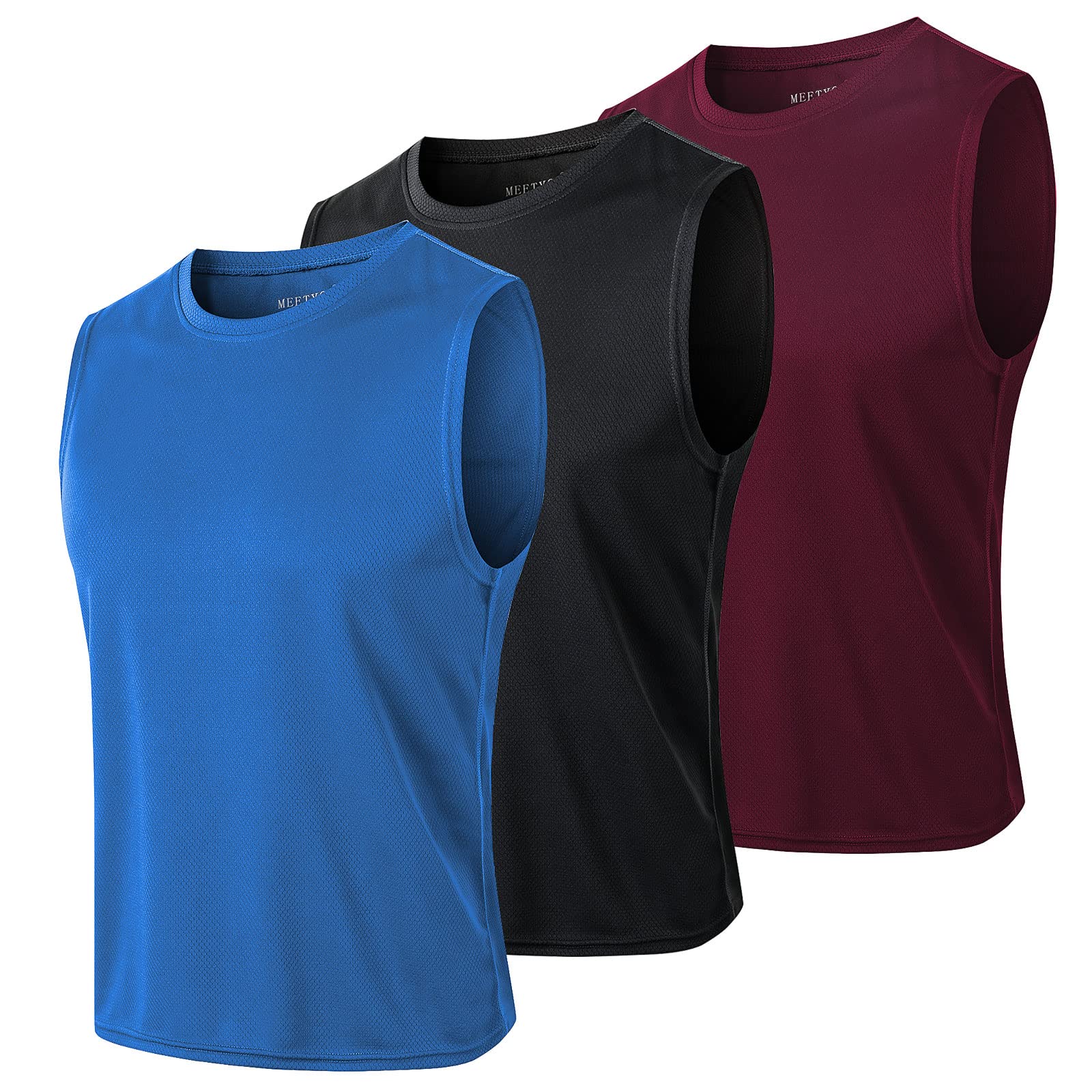 MEETYOO Debardeur Homme Maillot Sport Respirant pour Running Jogging Gym