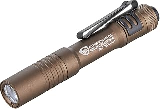 Streamlight 66608 MicroStream USB Flashlight, Coyote | 250 lumens; ultra-compact design; USB rechargeable capable; IPX4 water resistant