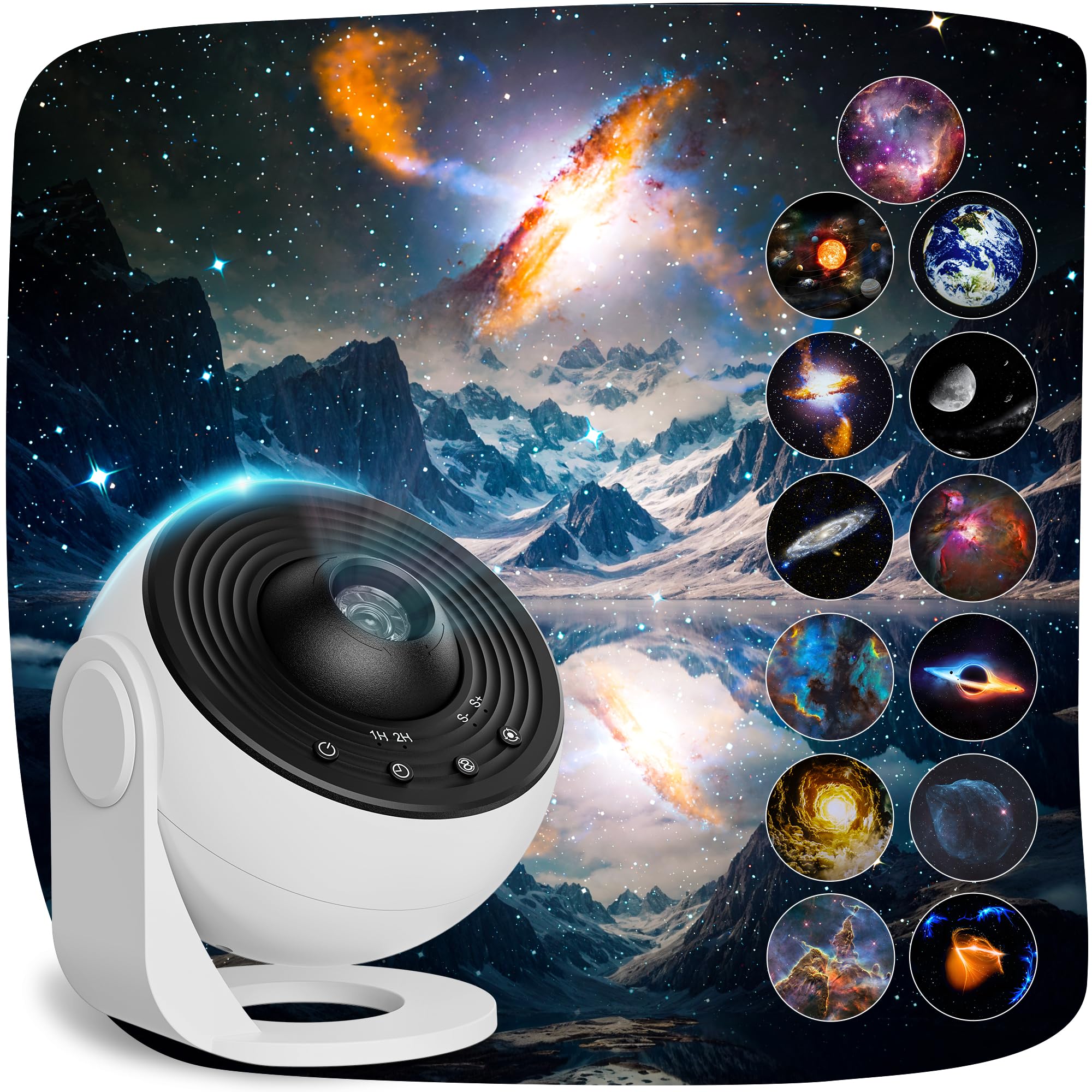 Planetarium Projector for Bedroom, 13 in 1 Galaxy Star Projector Light, Nebula N