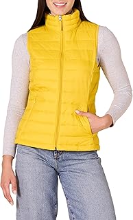 Amazon Essentials Womens Lightweight Water-Resistant Packable Puffer Vest