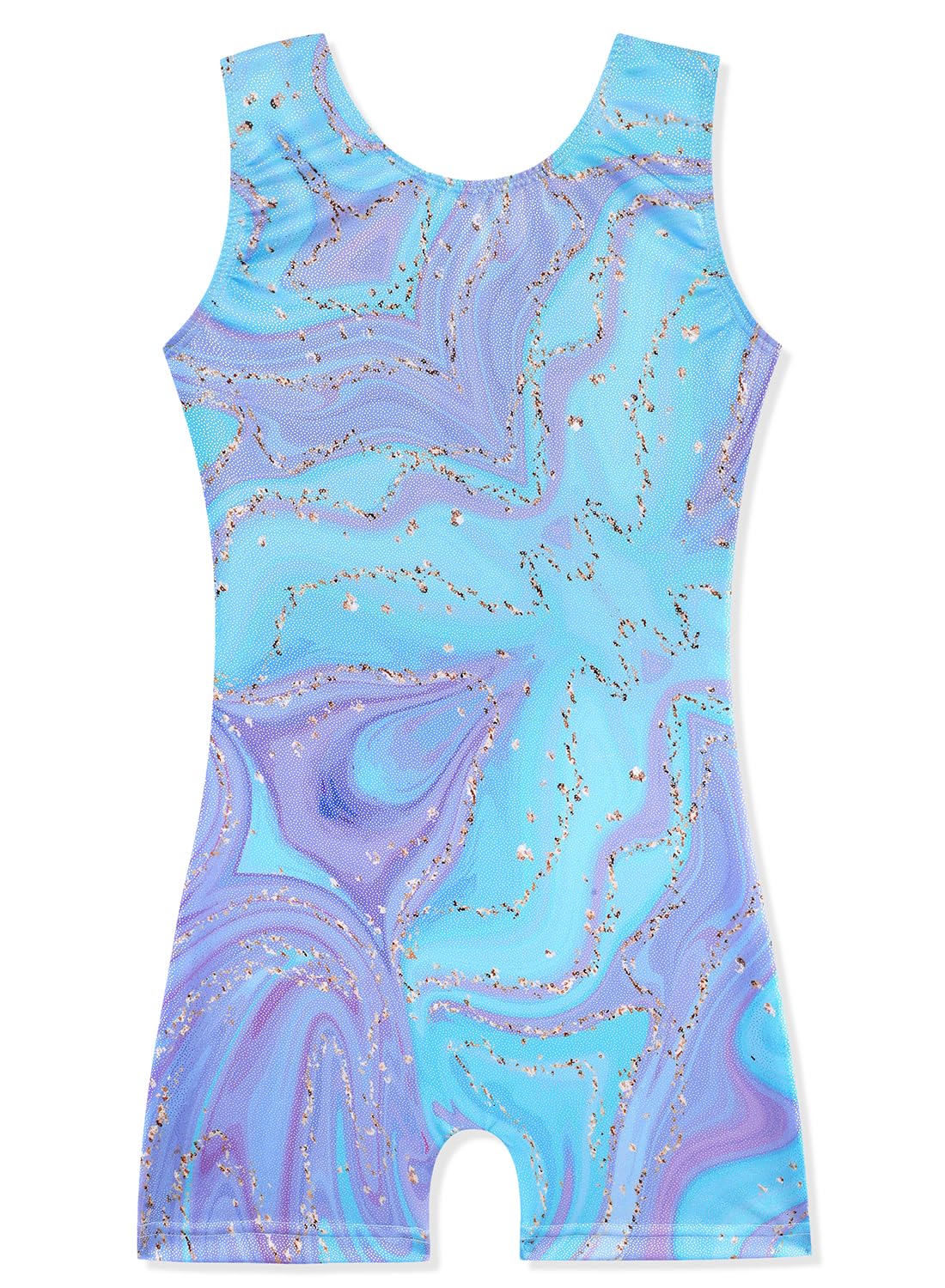 HOZIY Gymnastics Leotards for Girls Unicorn Aurora Rainbow Mermaid Dinosaur Cupc