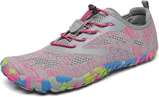 Saguaro Unisex Barefoot Shoes, Outdoor Toe Shoes with Wide Toe Box & Zero-Drop Sole, Size 36-48