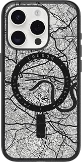 OtterBox Clear Case Series with MagSafe for iPhone 15 Pro, Shockproof, Drop-Proof, Ultra Thin, Protective Slim Case, 3X Military Standard Tested, London