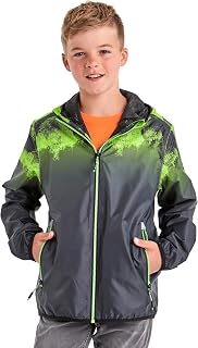 Killtec Lyse Bys Jckt B Funktionsjacke/Regenjacke mit Kapuze, packbar Children