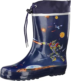 Beck Boys Future Wellington Boots, darkblue