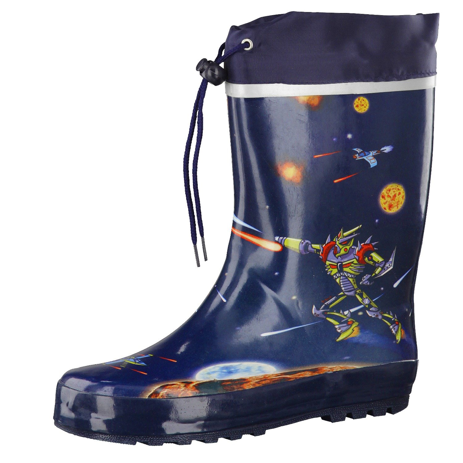 Beck Boys Future Wellington Boots, darkblue