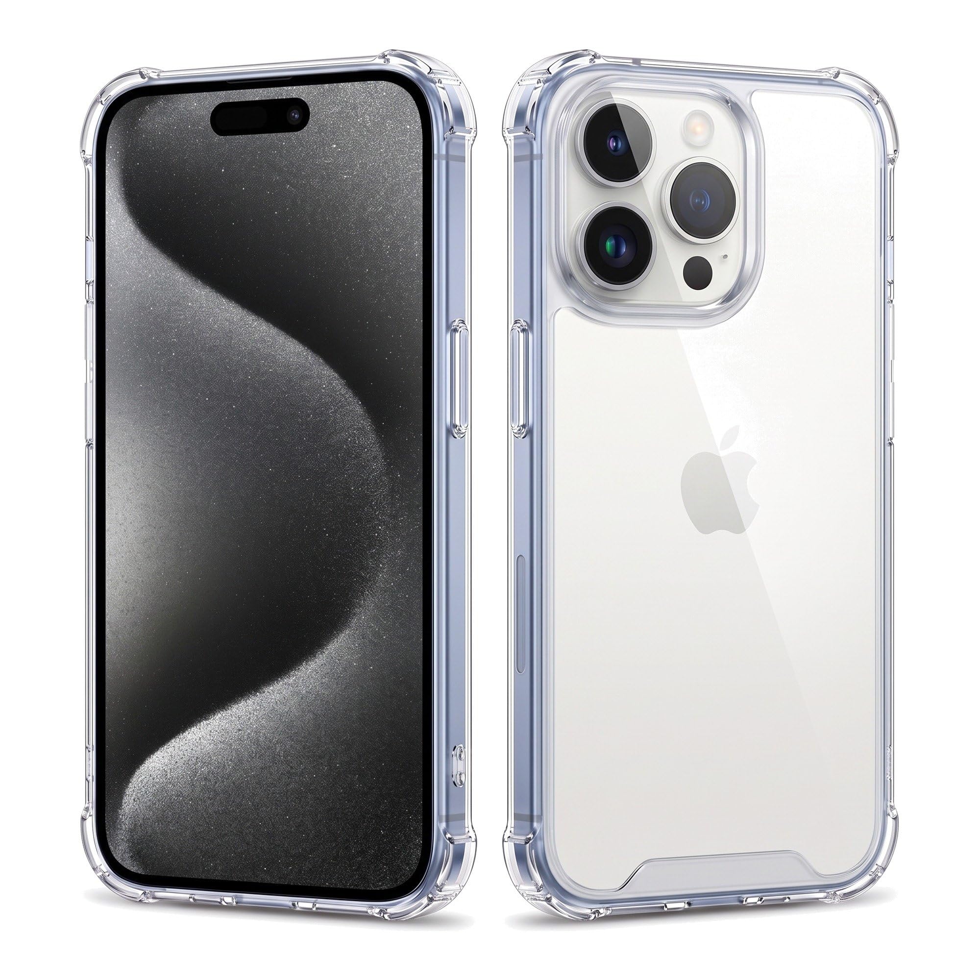 SIZUKA WILL iPhone 15 Pro Case Cover for iPhone 15 Pro Eyefande 3 Clear Case 1 P