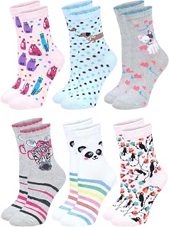 TupTam Kids Colorful Patterned Socks 6 Pairs