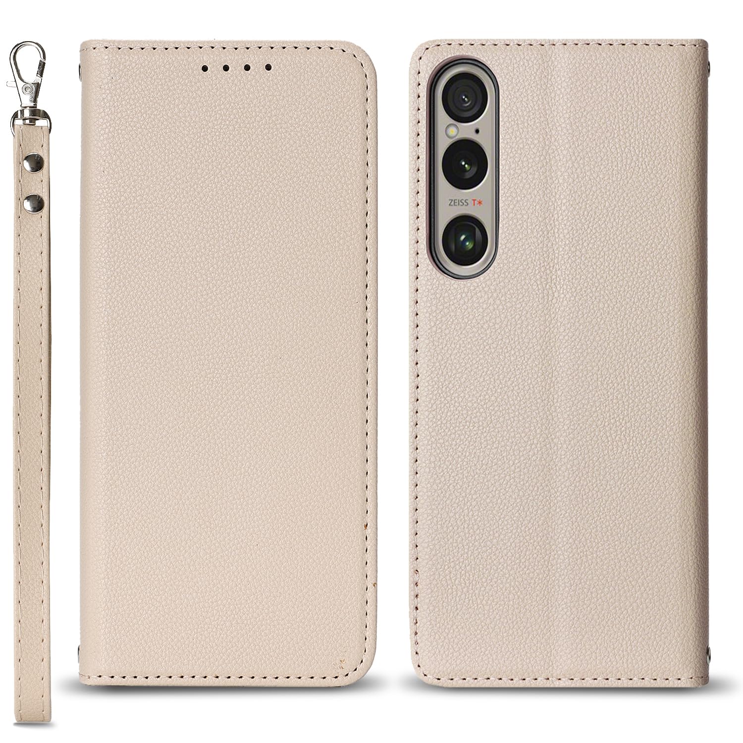 [Hamany] xperia 1 iv Case Cover Xperia 1 iv Case Notebook Type Card Storage So-5