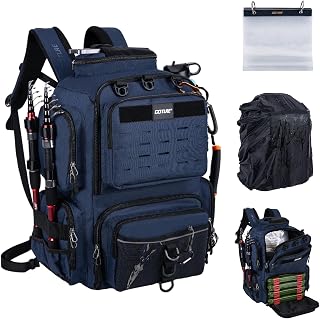 Goture Fishing Backpack,Blue,Set K