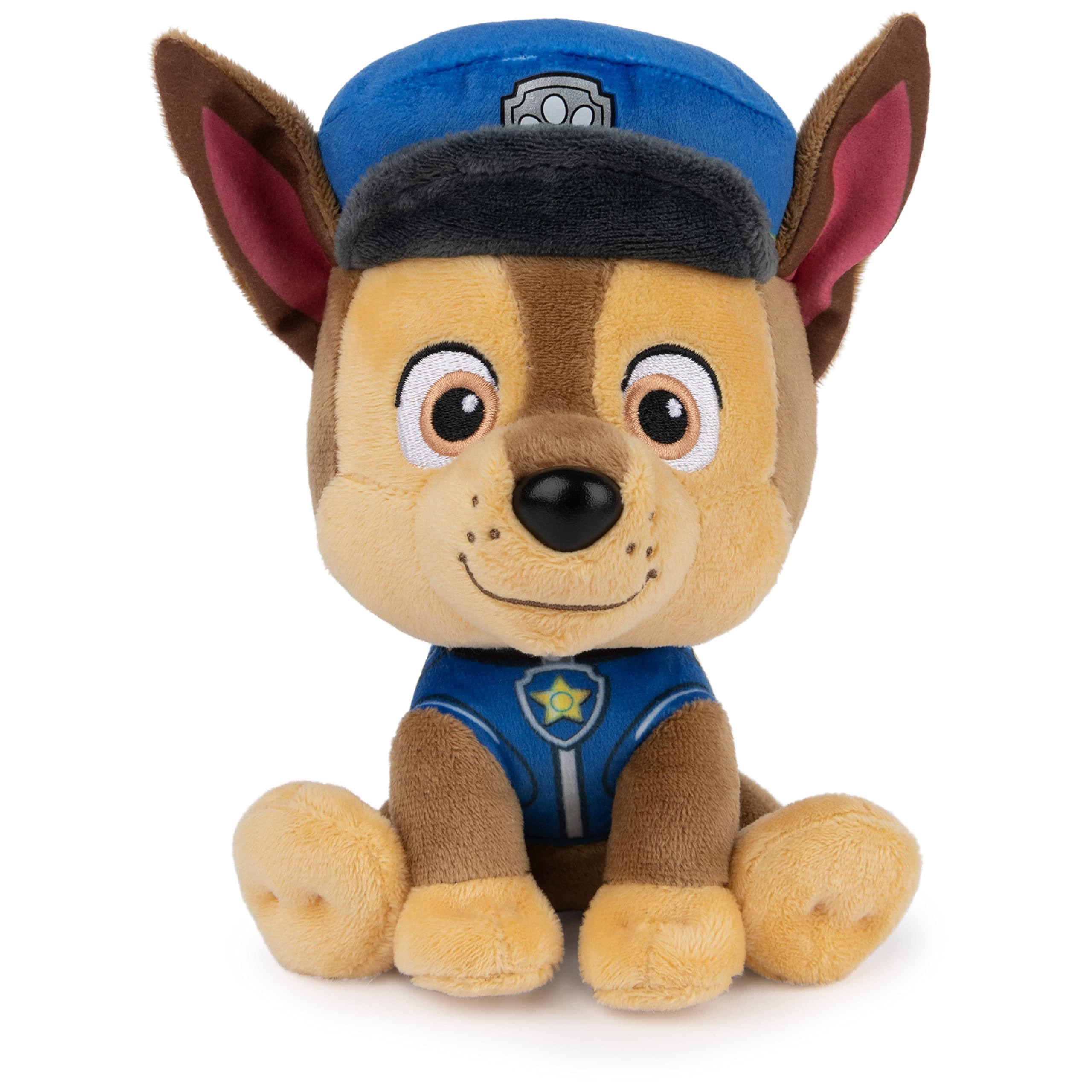 GUND PAW Patrol Chase 6-Inch Plush Toy, Stuffed Animal for Ages 1+ | Soft Tactil