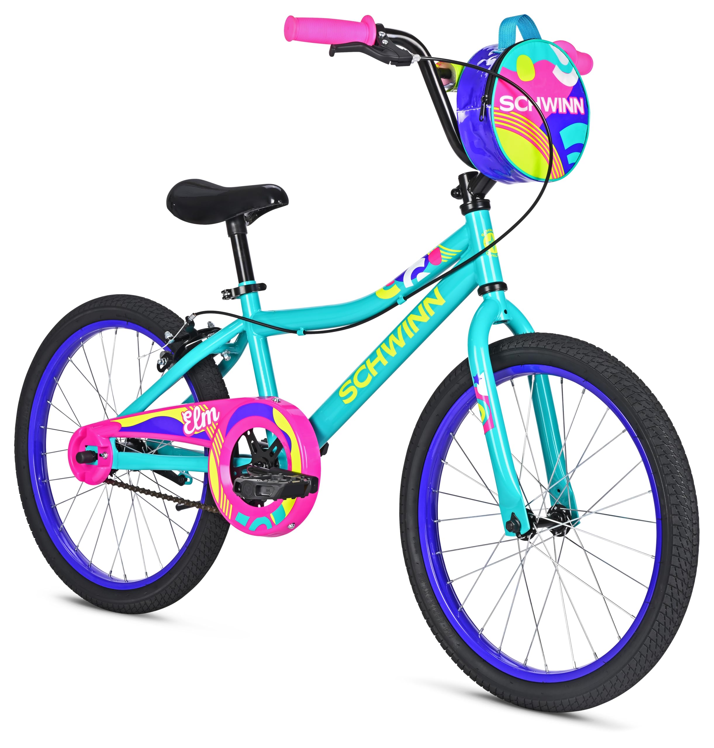 Schwinn Elm Kids Bike, Built for Safety & Comfort, Quick Assembly