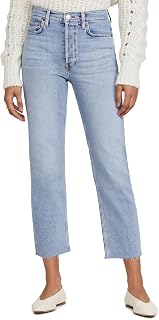RE/DONE Women's High Rise Rigid Stove Pipe Jeans