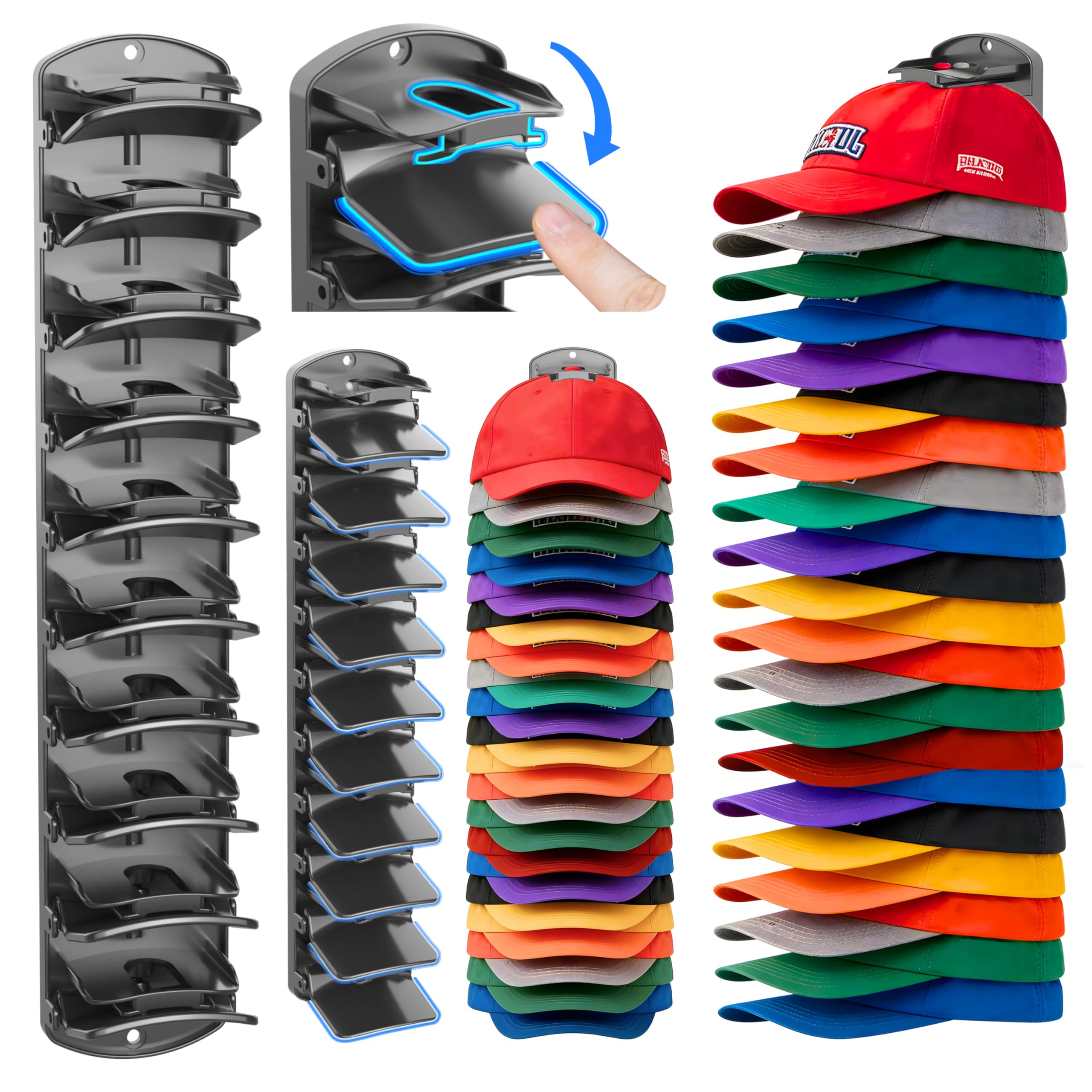 hat organizer for baseball caps (Classic)