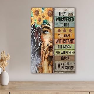 They Whispered To Her Canvas Wall Art Pictures Living Room Bedroom Wall Decor 12 x 18 Inches,No Frame 1 Pcs