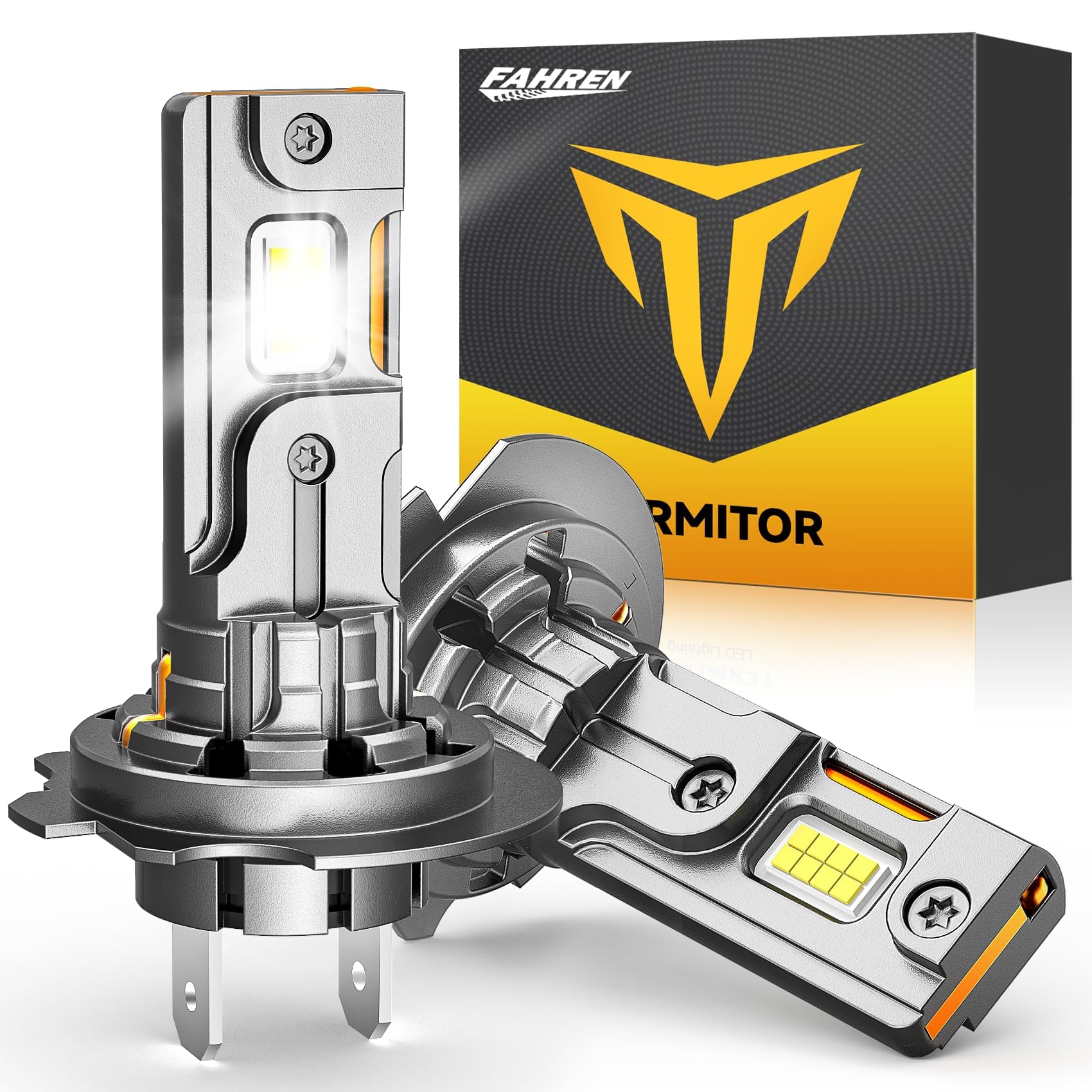 Termitor Latest H7/H7LL Light Bulbs, 90,000LM Super Brightness Bulbs, 70K+ Hours
