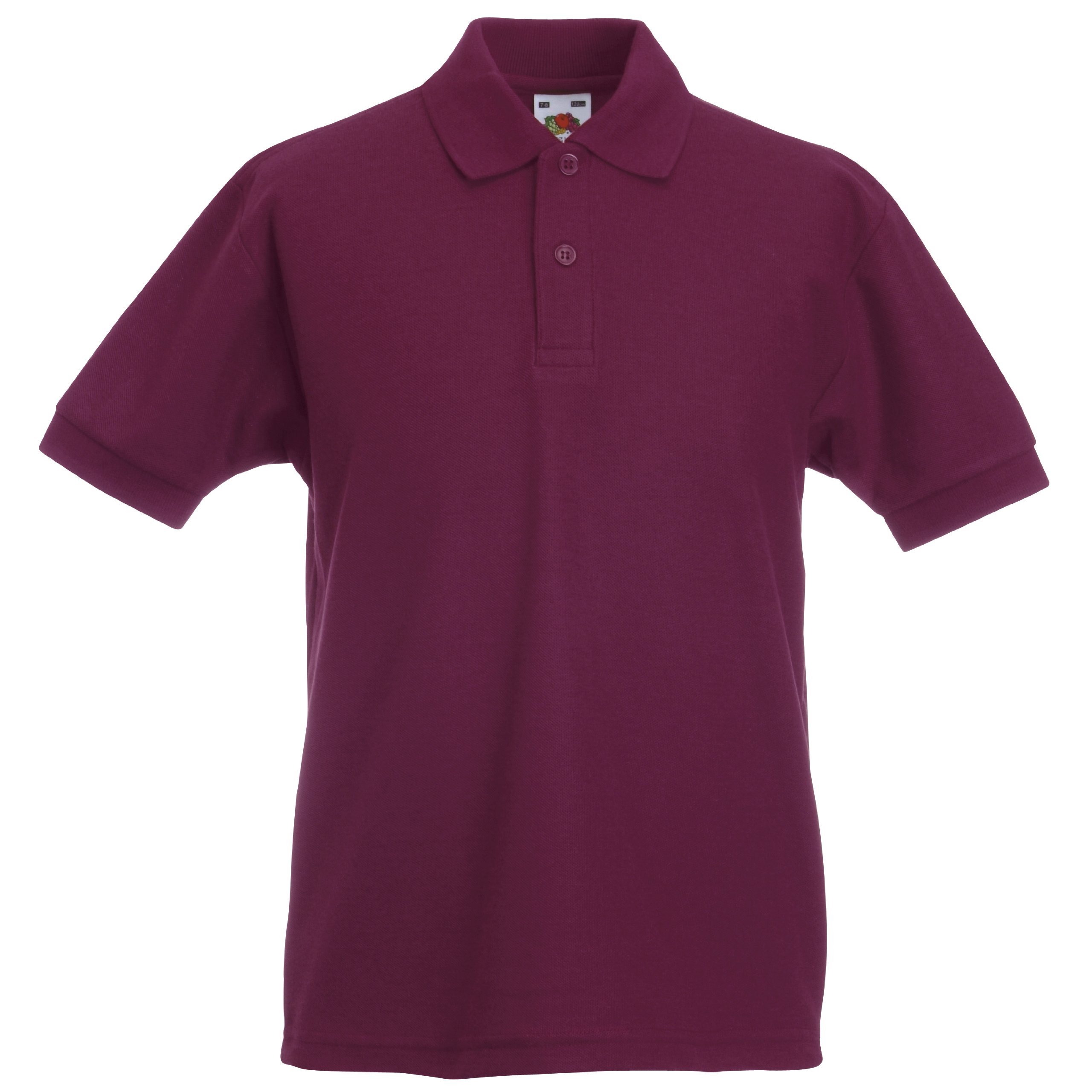 Fruit of the Loom Boys Pique Polo T-Shirt