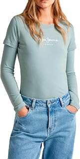 Pepe Jeans New Virginia SS N Women's T-Shirt (Pack of 1)