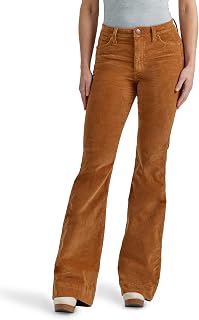 Wrangler Womens Retro Five Pocket High Rise Trouser JeanJeans