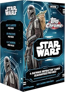 2026 Topps Chrome Star Wars - Factory Sealed - Value Box