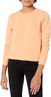 Amazon Essentials Women's Crew Neck Fleece Sweatshirt (Available in Plus Size)