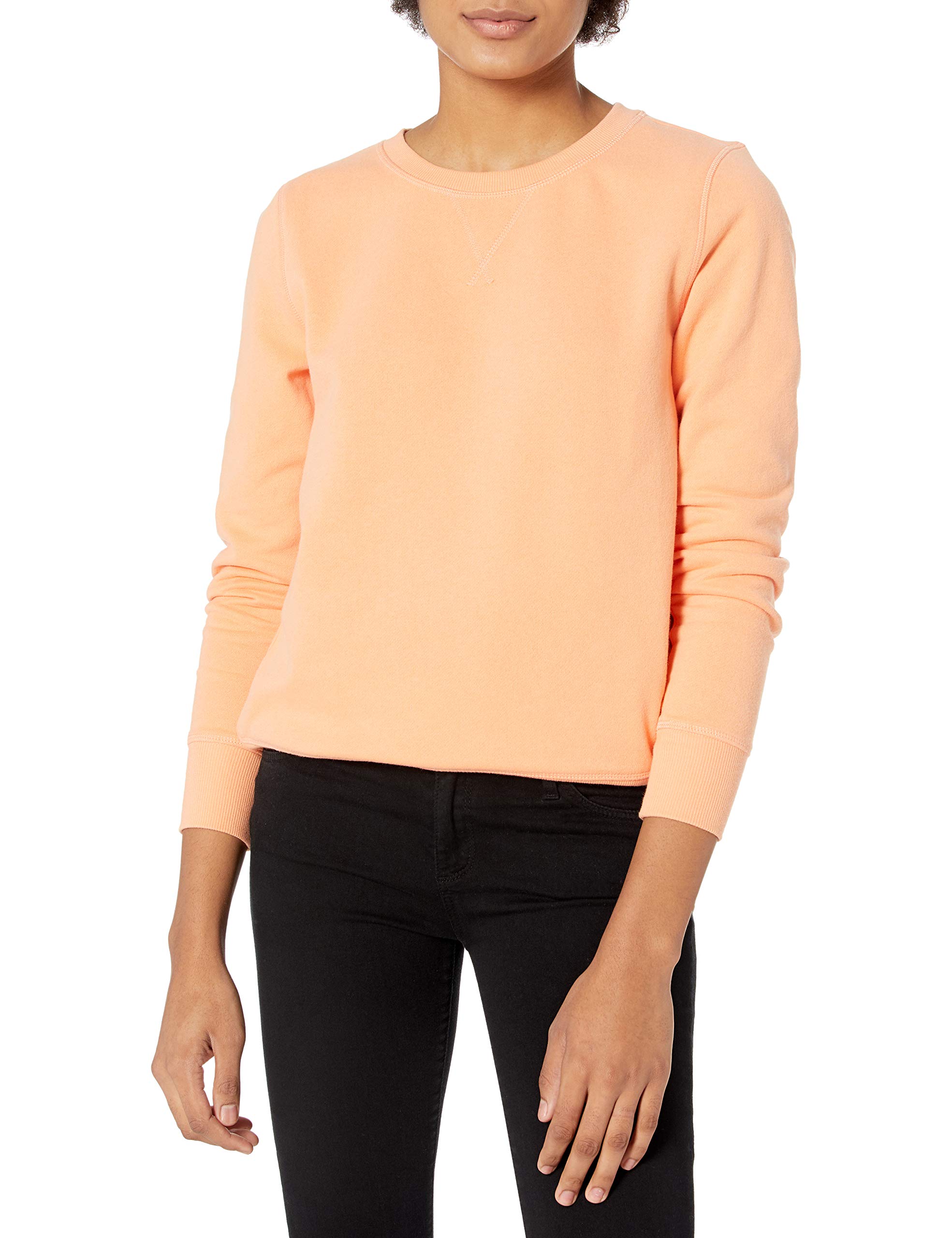 Amazon Essentials Women's Crew Neck Fleece Sweatshirt (Available in Plus Size)