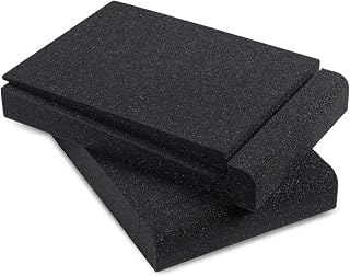 Sound Addicted - Studio Monitor Isolation Pads for 5 Inch Monitors, Pair of Two High Density Acoustic Foam which Fits Most Speaker Stands | SMPad 5