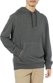Amazon Essentials Men's Lightweight Jersey Pullover Hoodie