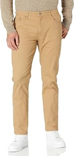Amazon Essentials Men's Athletic-Fit 5-Pocket Stretch Twill Trouser (Available in Big & Tall)