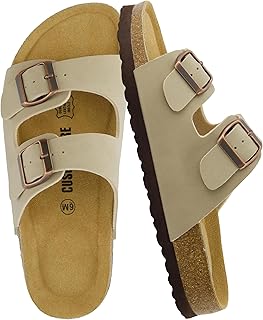 CUSHIONAIRE Lane Cork Slide Women's Sandals, Comfortable Sandals for Women